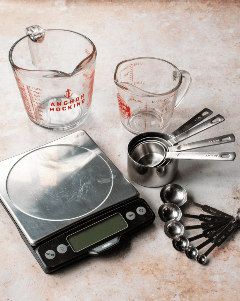 báscula de cocina inteligente