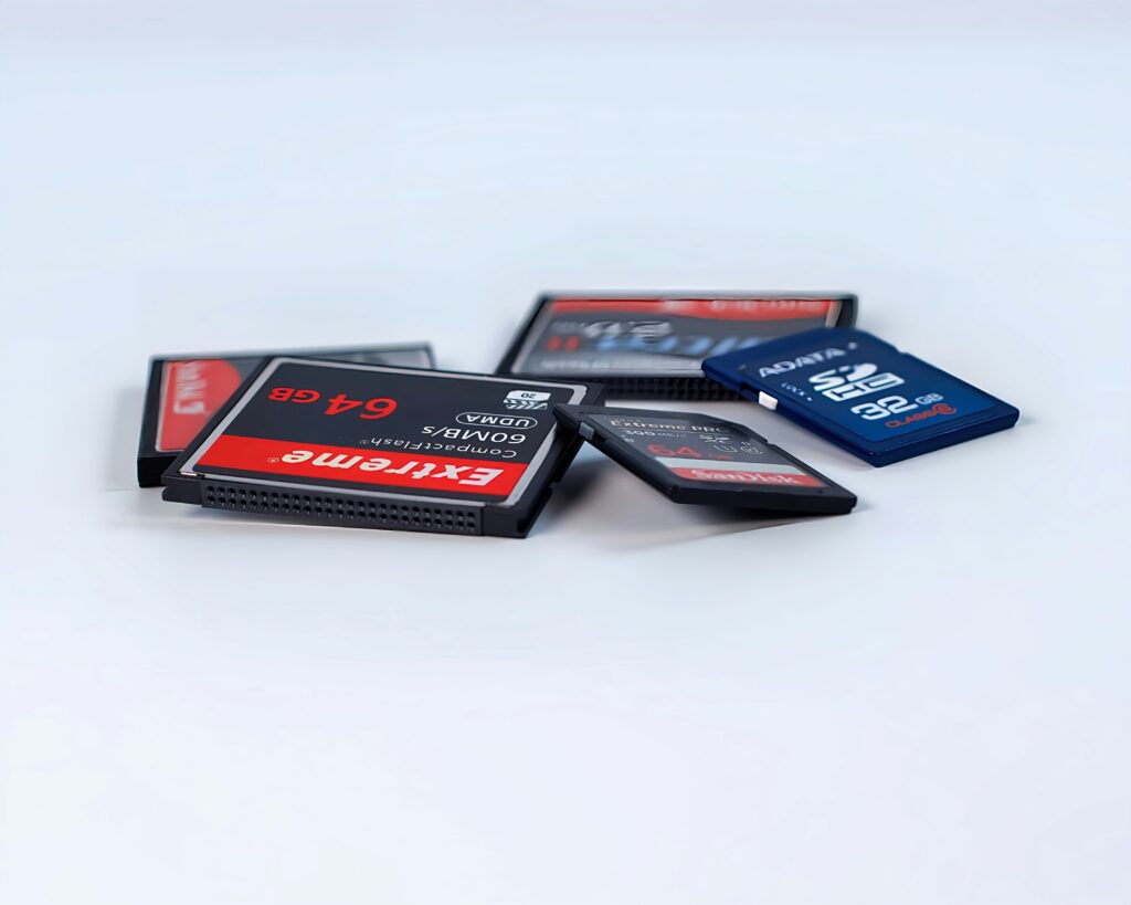 tarjeta microSD para grabación local en cámara de seguridad
