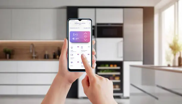 control de frigorífico inteligente desde el móvil