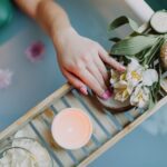 ambiente relajante de spa en casa